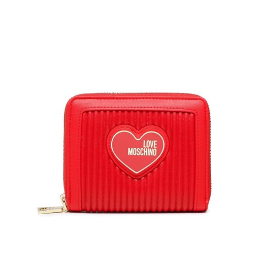 LOVE MOSCHINO Duży Portfel Damski JC5619PP1GLA1500 Czerwony Love Moschino uniwersalny MODIVO