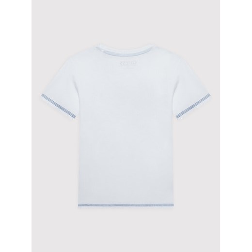 Guess T-Shirt L2YI00 K8HM0 Biały Regular Fit Guess 16Y okazyjna cena MODIVO