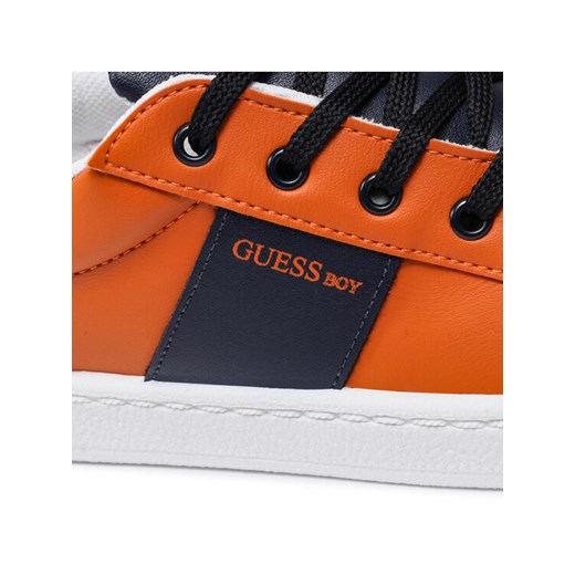 Guess Sneakersy FJLUC8 ELE12 Pomarańczowy Guess 35 promocja MODIVO