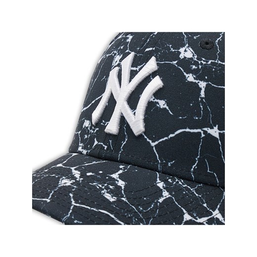 New Era Czapka z daszkiem New York Yankees Marble 9Forty 60284846 Czarny New Era uniwersalny MODIVO