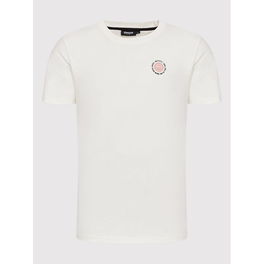 Mystic T-Shirt Ease 35105.220331 Biały Regular Fit Mystic L promocyjna cena MODIVO