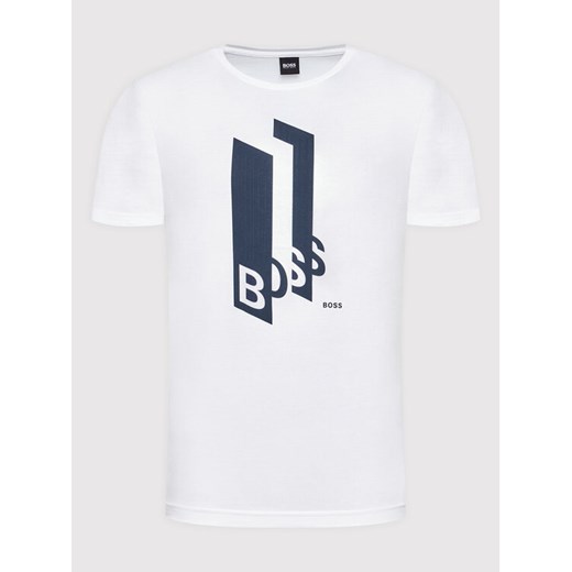 Boss T-Shirt Tee 2 50462873 Biały Regular Fit 3XL promocja MODIVO