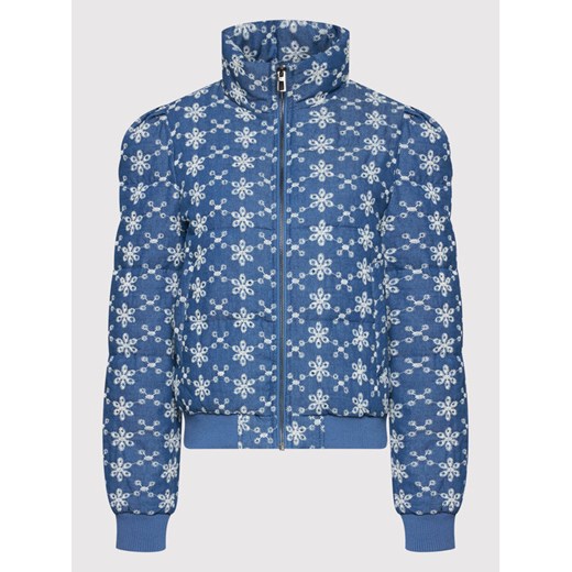Desigual Kurtka puchowa Prunilda 22SWEW22 Granatowy Regular Fit Desigual S okazyjna cena MODIVO