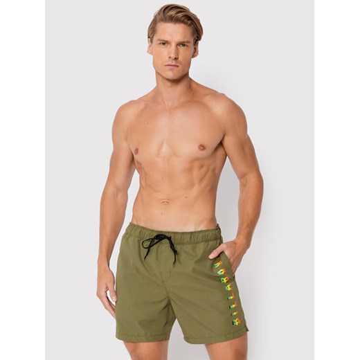 Billabong Szorty kąpielowe All Day Heritage Layback 16" W1LB13 BIP1 Zielony Billabong XL promocyjna cena MODIVO