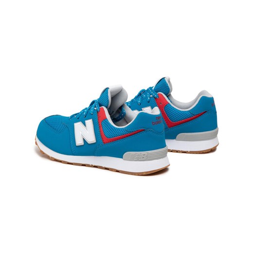 New Balance Sneakersy GC574BWV Niebieski New Balance 38_5 MODIVO promocyjna cena