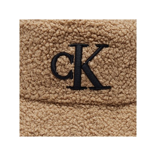 Calvin Klein Jeans Kapelusz Bucket Teddy IU0IU00367GV7 Beżowy L_XL MODIVO