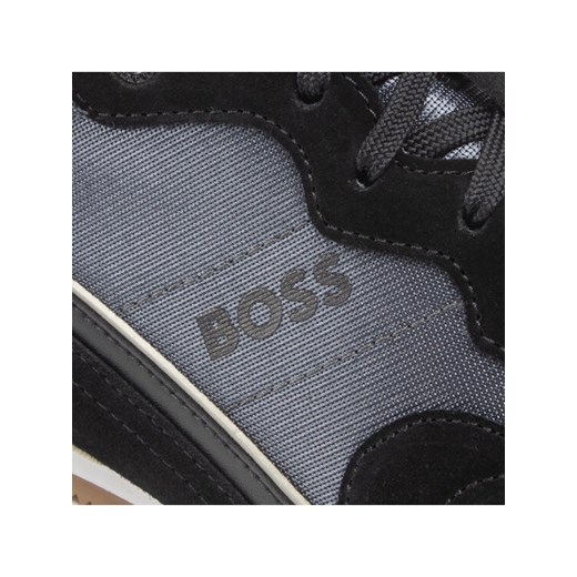 Boss Sneakersy Rusham Lowp 50464551 10240037 01 Czarny 40 MODIVO wyprzedaż