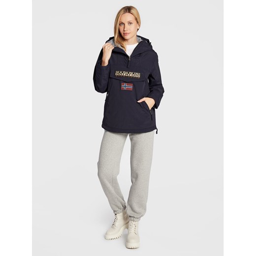 Napapijri Kurtka anorak Rainforest NP0A4GM6 Granatowy Regular Fit Napapijri XS wyprzedaż MODIVO