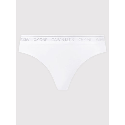 Calvin Klein Underwear Stringi 000QF5733E Biały Calvin Klein Underwear XL MODIVO