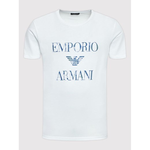 Emporio Armani Underwear T-Shirt 211818 2R468 00010 Biały Regular Fit L promocyjna cena MODIVO