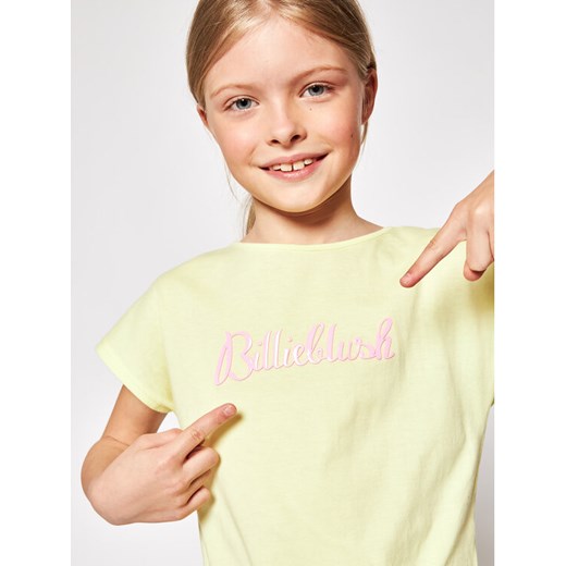 Billieblush T-Shirt U15870 Żółty Regular Fit Billieblush 4Y promocyjna cena MODIVO