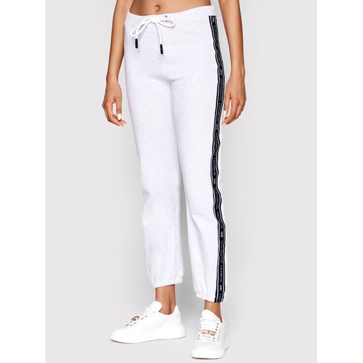 Elisabetta Franchi Spodnie dresowe PA-002-21E2-V250 Szary Regular Fit Elisabetta Franchi 48 okazja MODIVO