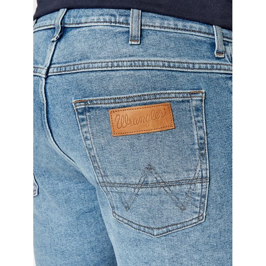 Wrangler Szorty jeansowe Colton W15VYL29R Niebieski Regular Fit Wrangler 31 wyprzedaż MODIVO