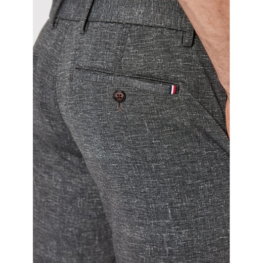 Tommy Hilfiger Spodnie materiałowe Bleecker MW0MW23553 Szary Slim Fit Tommy Hilfiger 34_32 promocja MODIVO