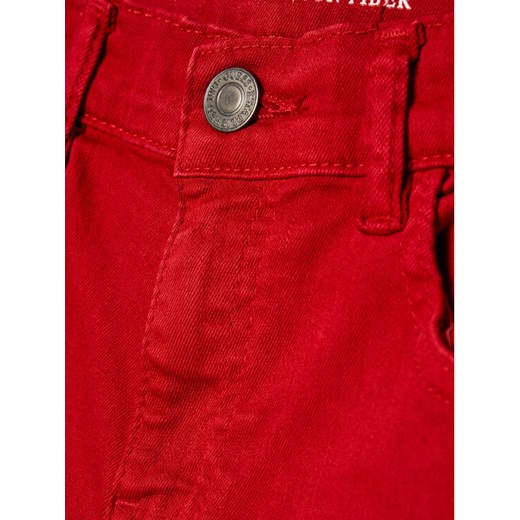 Guess Szorty jeansowe L1RD03 WE620 Czerwony Regular Fit Guess 7Y promocja MODIVO