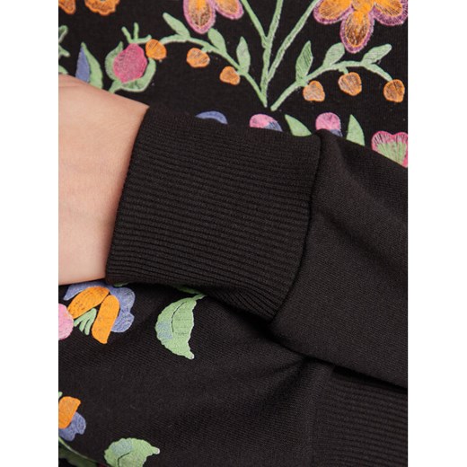 NAF NAF Bluza Adyle THNS21A Czarny Regular Fit Naf Naf L okazja MODIVO