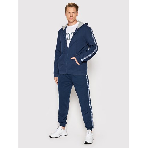 DKNY Spodnie dresowe N5_6803_DKY Granatowy Regular Fit XL promocja MODIVO