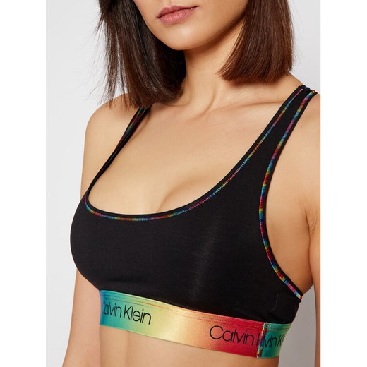 Calvin Klein Underwear Biustonosz top 000QF6538E Czarny Calvin Klein Underwear XS MODIVO promocyjna cena