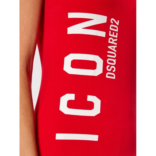 Dsquared2 Underwear Top D8D203660 Czerwony Slim Fit XL MODIVO promocyjna cena