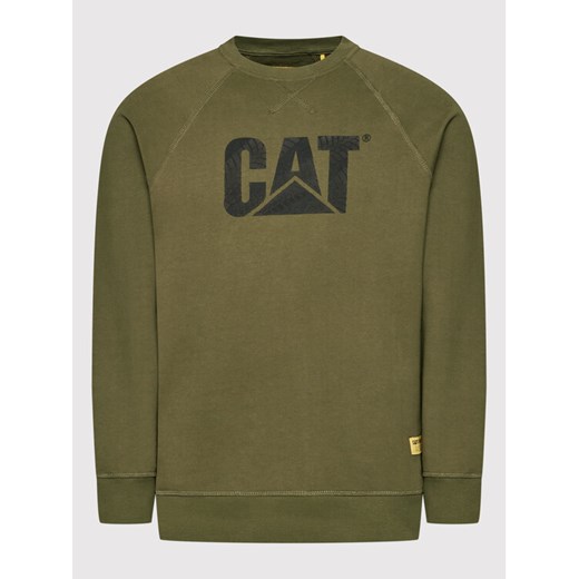 CATerpillar Bluza 2910515 Zielony Regular Fit Caterpillar L promocja MODIVO