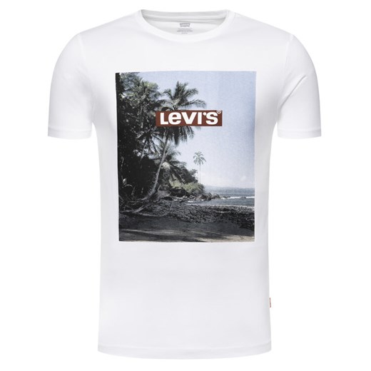 Levi's® T-Shirt Graphic Tee 22491-0639 Biały Regular Fit S okazyjna cena MODIVO