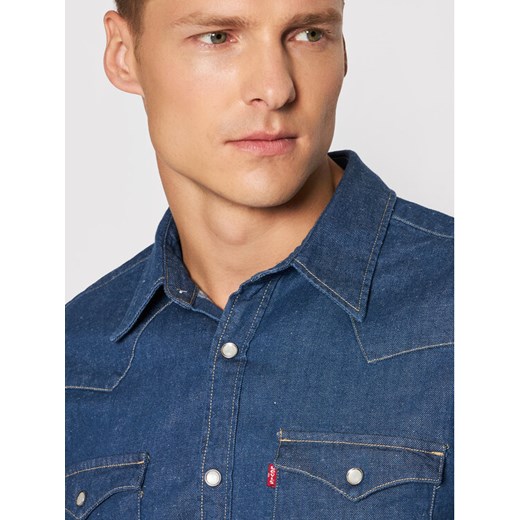 Levi's® Koszula jeansowa Barstow Western 85744-0029 Niebieski Standard Fit S okazyjna cena MODIVO