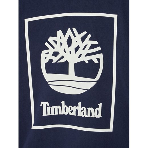 Timberland Bluza T25T12 D Granatowy Regular Fit Timberland 16Y MODIVO wyprzedaż