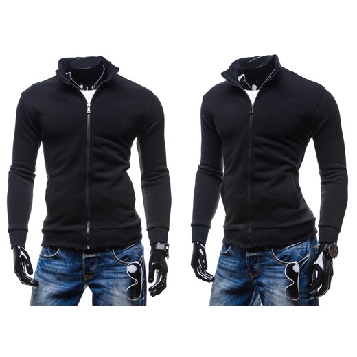 Bluza męska MAXSTAR 856 czarna denley-pl czarny zima
