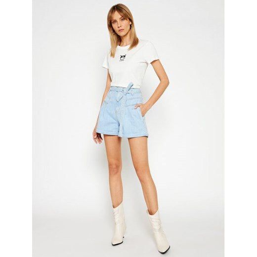 Pinko Szorty jeansowe Pj406 PE 21 PDEN 1J10M0 Y649 Niebieski Regular Fit Pinko 33 okazja MODIVO
