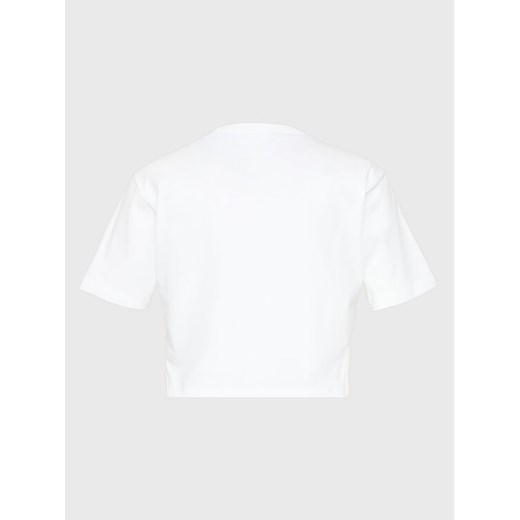 adidas T-Shirt Logo HK5186 Biały Regular Fit 34 promocja MODIVO