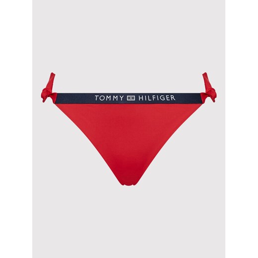 Tommy Hilfiger Dół od bikini Cheeky UW0UW03395 Czerwony Tommy Hilfiger XL promocja MODIVO