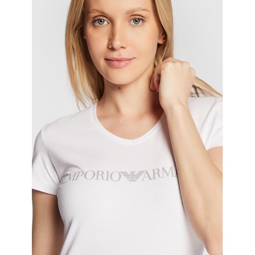 Emporio Armani Underwear T-Shirt 163321 2F227 00010 Biały Slim Fit L okazja MODIVO