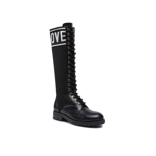 LOVE MOSCHINO Kozaki JA26034G1FIZE00C Czarny Love Moschino 36 wyprzedaż MODIVO