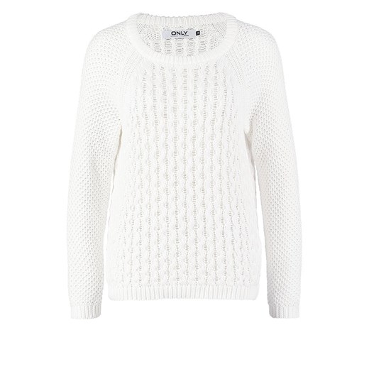 ONLY SUGAR Sweter cloud dancer zalando abstrakcyjne wzory