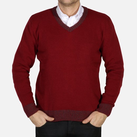 Sweter Willsoor willsoor-sklep-internetowy brazowy łatki