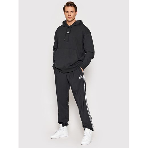 adidas Bluza Essentials Feelvivid HE4354 Czarny Loose Fit L promocyjna cena MODIVO