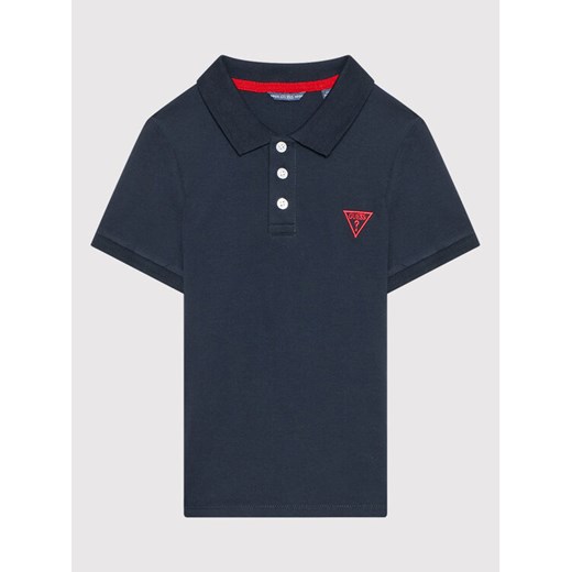 Guess Polo L71P21 KACT0 Granatowy Regular Fit Guess 12Y promocja MODIVO