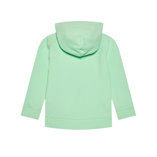 Calvin Klein Jeans Bluza Unisex Smal Monogram IU0IU00164 Zielony Regular Fit 8Y promocja MODIVO