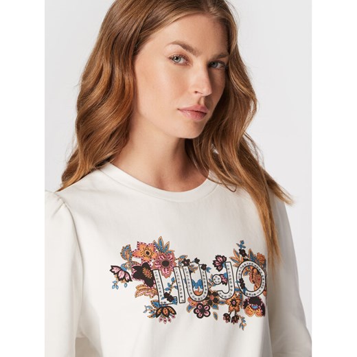 Liu Jo Bluza WF2331 F0090 Écru Regular Fit Liu Jo M promocyjna cena MODIVO