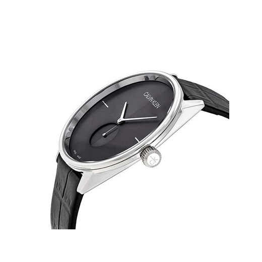 Calvin Klein Zegarek Gent K2Y211C3 Czarny Calvin Klein uniwersalny okazyjna cena MODIVO