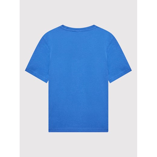 Boss T-Shirt J25N29 D Niebieski Regular Fit 16Y MODIVO wyprzedaż