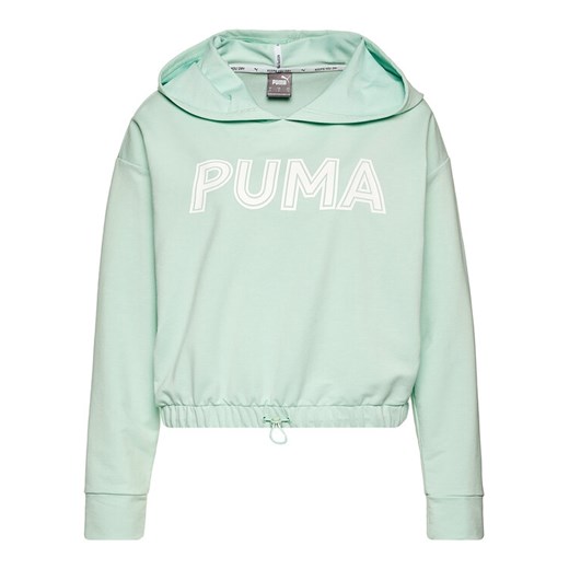 Puma Bluza 581234 Zielony Regular Fit Puma L promocja MODIVO