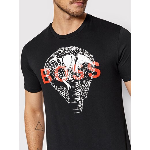 Boss T-Shirt TDraw 50460607 Czarny Regular Fit L okazja MODIVO