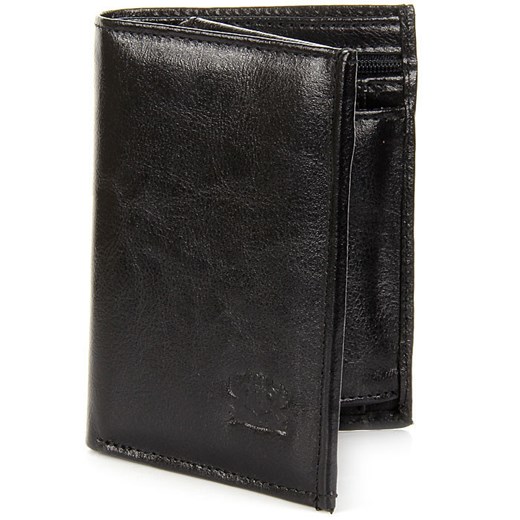 DAN-A P167 skórzany portfel męski czarny skorzana-com czarny na zatrzaski