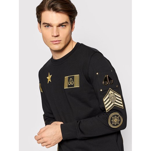 Moose Knuckles Bluza Haldiman M31MS625G Czarny Regular Fit Moose Knuckles XXL MODIVO okazyjna cena