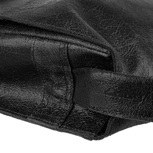 DAAG Jazzy Wanted 10 czarna torba skórzana unisex listonoszka przez ramię skorzana-com szary skóra