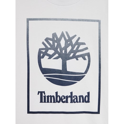 Timberland T-Shirt T25S83 D Biały Regular Fit Timberland 14Y MODIVO promocyjna cena