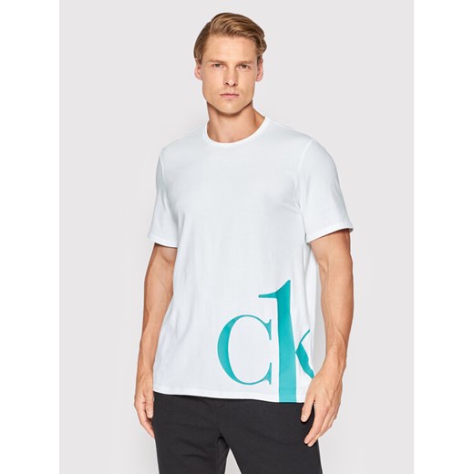 Calvin Klein Underwear T-Shirt 000NM1904E Biały Regular Fit Calvin Klein Underwear XL MODIVO wyprzedaż