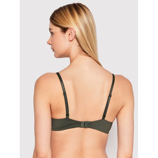 Calvin Klein Underwear Biustonosz push-up 000QF6017E Zielony Calvin Klein Underwear 32D okazyjna cena MODIVO