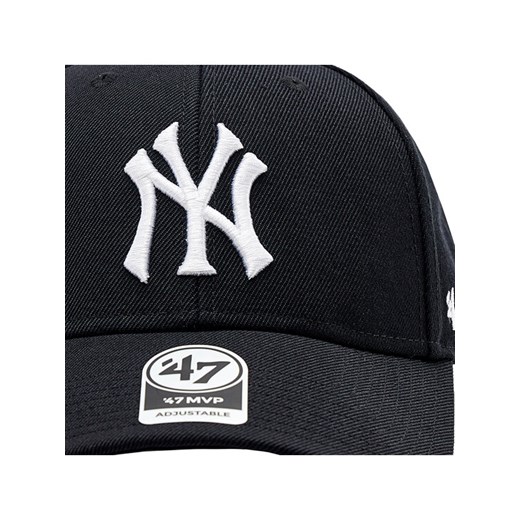 47 Brand Czapka z daszkiem Mlb NY Yankeess BMVPSP17WBPBKW Czarny 47 Brand uniwersalny MODIVO